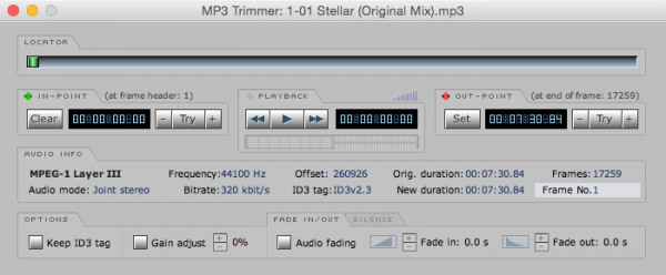 mp3 trimmer for mac